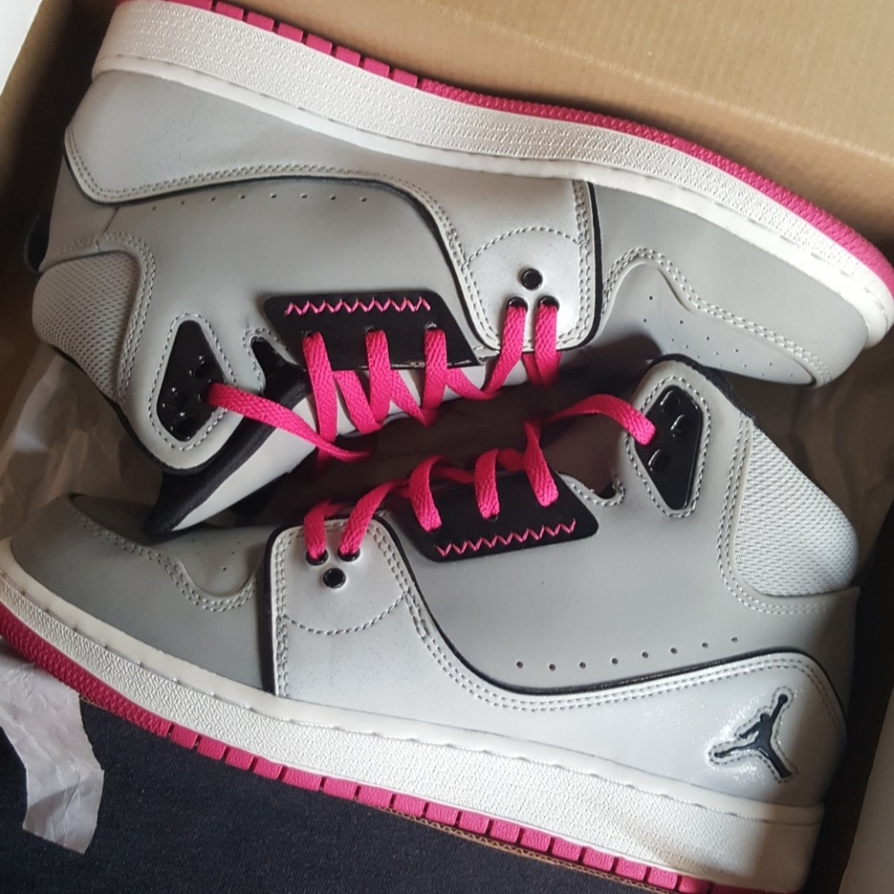 Jordans Glitter Pink Women's 8
